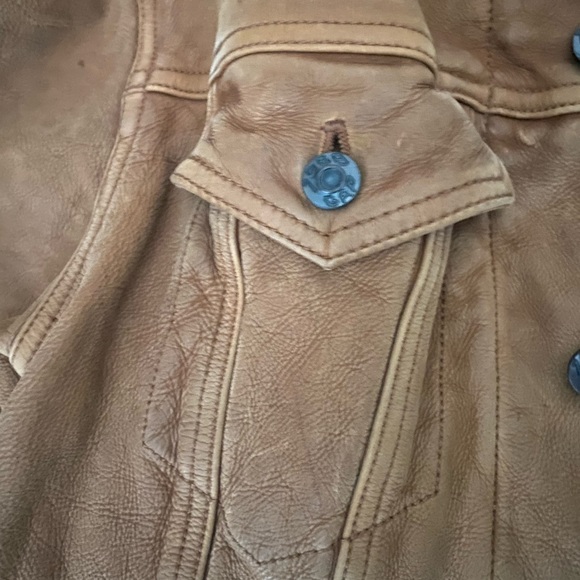 Gap Leather Biker Jacket - Picture 6 of 13